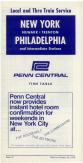 Form 12 Timetable cover 10/25/70